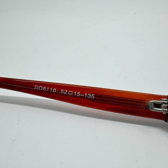 D&G Dolce & Gabbana DD6116 Eyeglasses Frames 52-15-135 Light Brown‎ H9487 main image 5